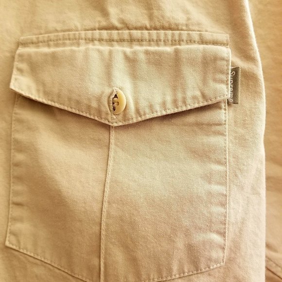 Supreme Tan Short Sleeve Work Shirt - Picture 3 of 3